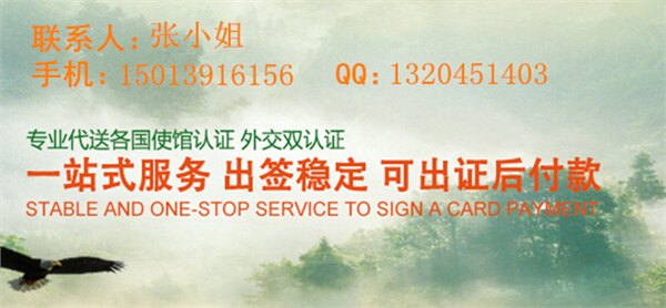 代办以色列形式发票大使馆认证