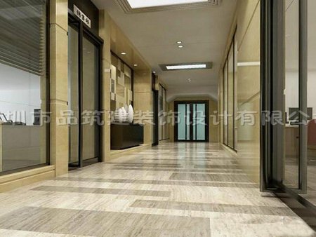 桂园办公室装修 双甲级企业 品筑建装饰 诚信如山