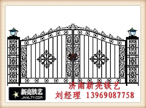 济南新亮铁艺铁艺推拉门您的不二选择—山东铁艺推拉