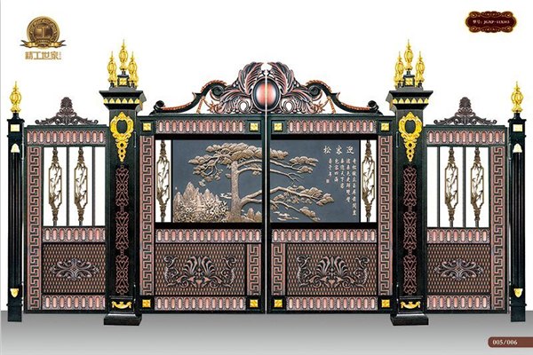 青岛铁艺护栏 青岛铁艺围栏 青岛欧式铁艺大门 青