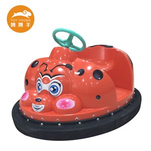 厂家直销甲壳虫碰碰车 双人儿童电瓶车