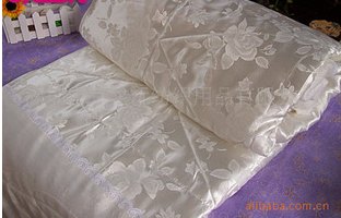 厂家直销春秋被 夜夜香礼品绗缝被 素色春秋被加工订做
