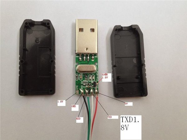 热卖USB转UART线1.8V/USB转UART线1.8V价