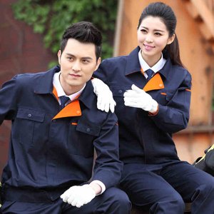东莞石碣秋冬长袖男女工作服套装定做