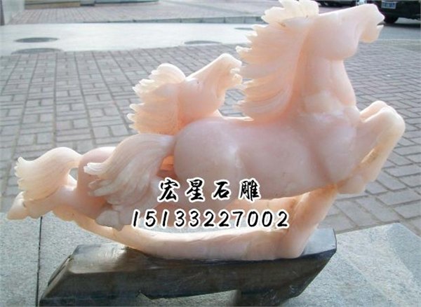 汉白玉石雕价格-麒麟雕刻厂家-石麒麟价格-曲阳宏星雕塑
