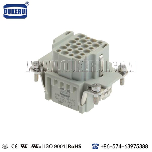 欧科瑞重载连接器内芯 HZW-HDD-024-FC