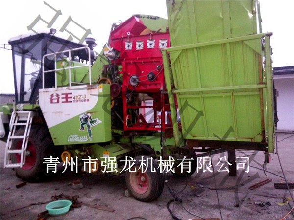 奇瑞谷王玉米收割机加装剥皮机