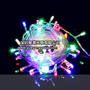 LED彩灯闪灯公母接灯串