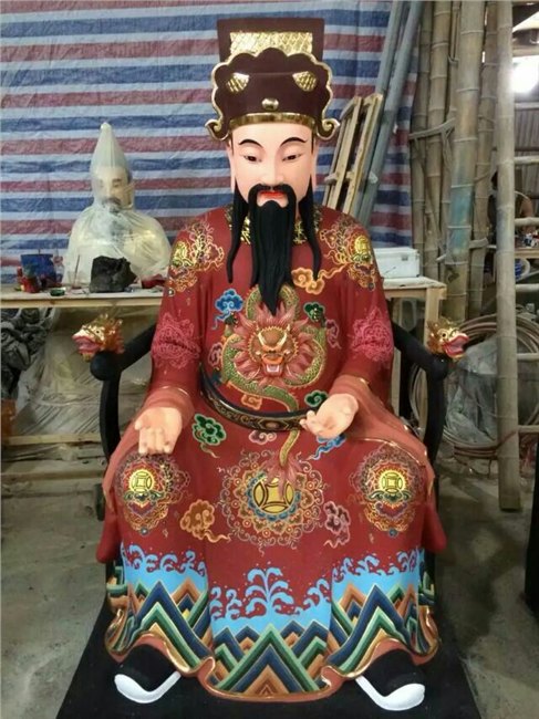 极彩自在观音