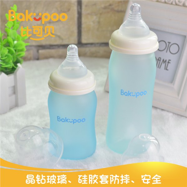 肇庆耐用的耐高温婴儿奶瓶公司——晶钻玻璃
