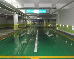 广州安赢停车场划线_车位划线_停车位划线_道路划线-