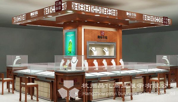 浙江高效的珠宝展柜设计制作公司是哪家_临安珠宝店