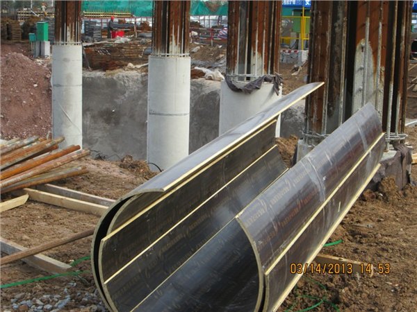 亳州建筑圆模板 鲁森建材优惠的建筑圆模板新品上市