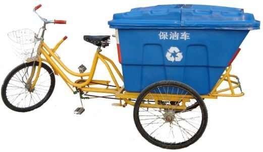 潍坊哪里有价位合理的人力保洁车供应 出售人力三轮