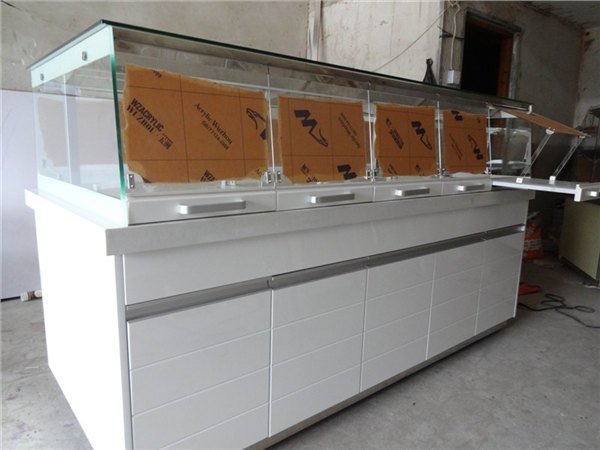面包展示柜@【鸿祥展柜】泉州面包展示柜专业供应商
