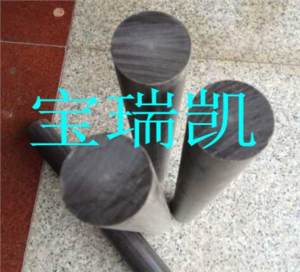 供应耐高温德尔林加铁氟龙棒，delrin AF棒，深棕色POM+30%