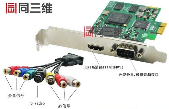 全高清1080p视频采集卡-一路高清视频采集卡