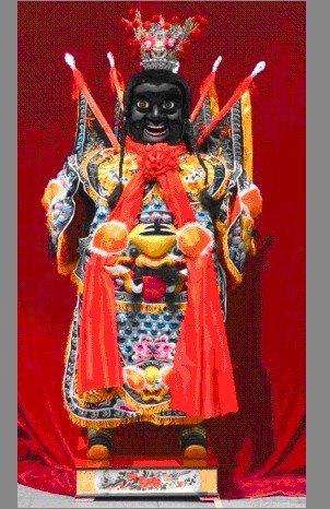 晋福文化艺术馆供应同行产品中规模很大的电音三太子