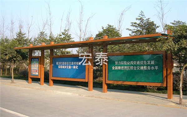 45成都公交站台厂家|浅谈公交站台的风格设计