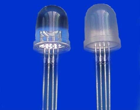 F10RGB全彩灯珠 10mmRGB全彩直插灯珠