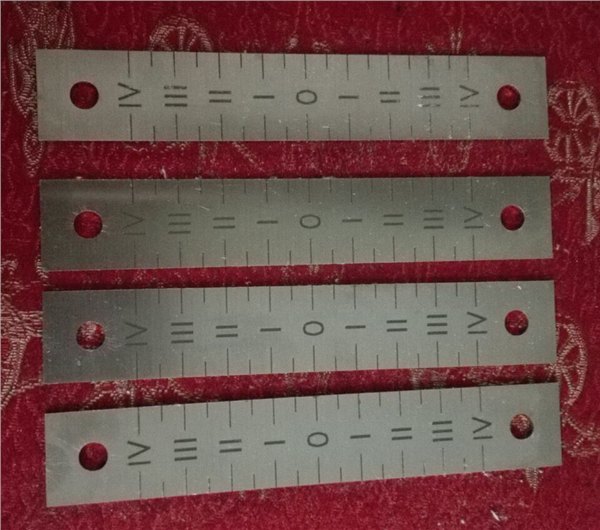 北京定制镂空图案标尺 不锈钢刻度尺雕刻制作加工刻