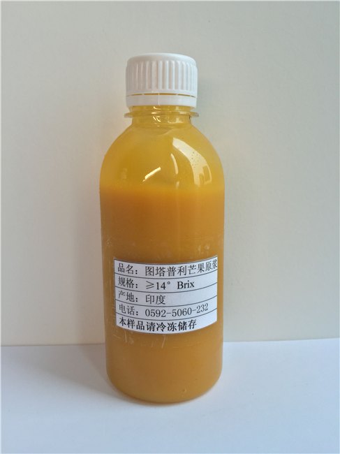 印度图塔普利芒果浆 进口芒果浆 芒果泥 进口果汁原料 印度原产地 