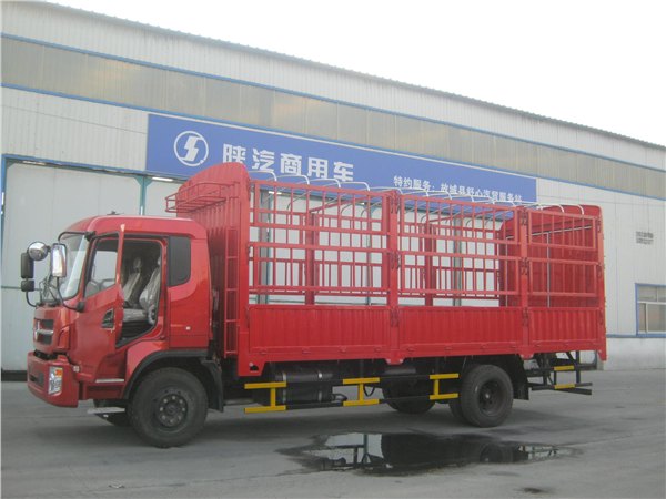 供应专业的陕汽轩德6.8m仓栅物流车——专业陕汽