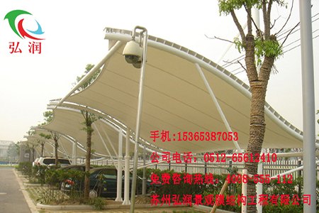 张家港汽车棚膜结构