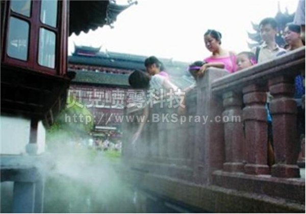 三亚自然园林造雾设备、景观造雾设备，森林造雾系统