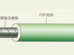 代理镀锡镀银铜芯氟塑料FEP绝缘耐高温电缆——供