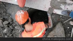 清山湖市政管道清理管道水泥块