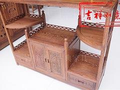 餐边桌古典家具代理——精品餐边柜吉祥如意供应