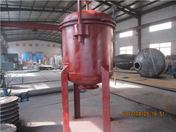 供应 工业水处理用 固液分离过滤器 碳钢衬胶袋式过滤器