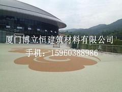 厦门地区优质彩色透水路面_专业定制厦门彩色透水路