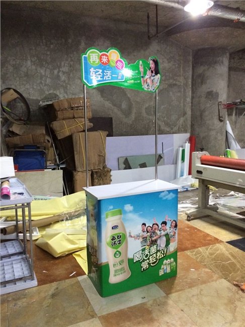 保定促销台制作厂家【推荐标杆】河北旋转促销台制作