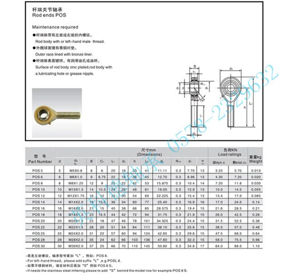 关节轴承价格-全系列关节轴承销售