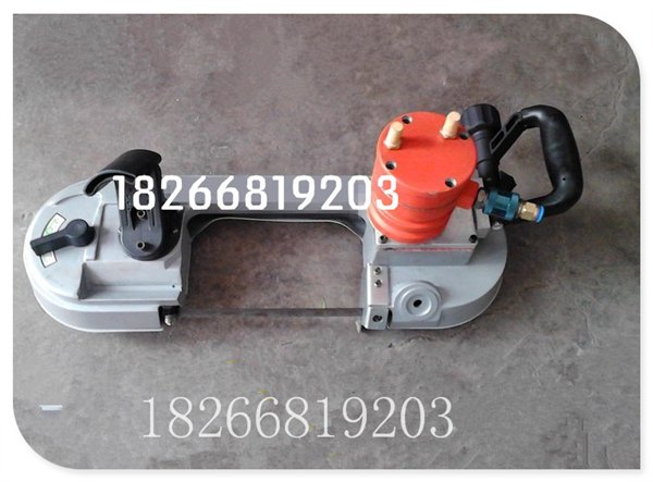 井下防爆带锯 槽钢切割机 防爆风动切钢锯