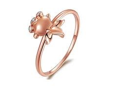深圳市新品18K镶钻耳钉批发——品牌的18k