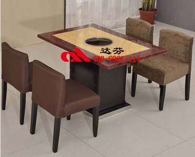 达芬家具餐厅卡座桌椅定制4006962114