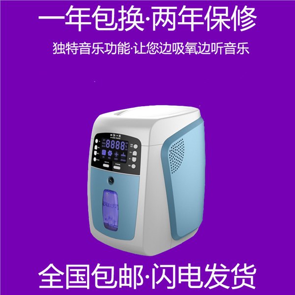 {杭州潜力}家用小型1L音乐制氧机厂家直销高原吸