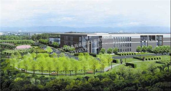 绿化工程找苏州叶枝春园林_苏州新区厂区绿化养护