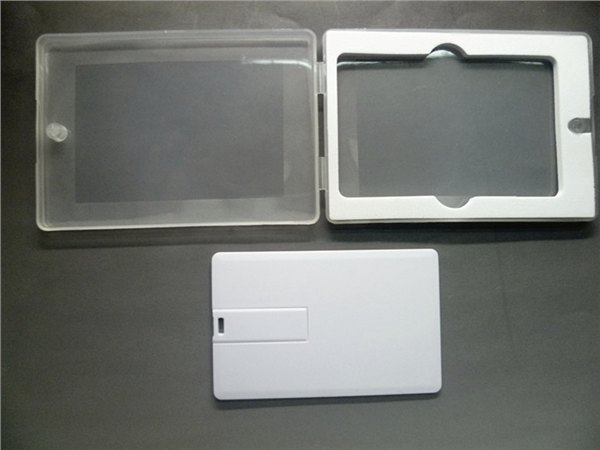 供应卡片PP盒U盘包装盒塑料盒卡片盒