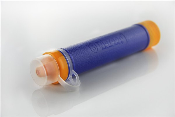 供应户外缺水过滤器生命净水吸管 直饮净化水吸管