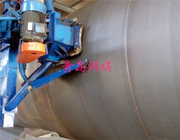 【新品上市】塔筒抛丸机|塔筒除锈机|风电塔筒抛丸