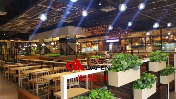 达芬家具餐厅卡座桌椅定制4006962114