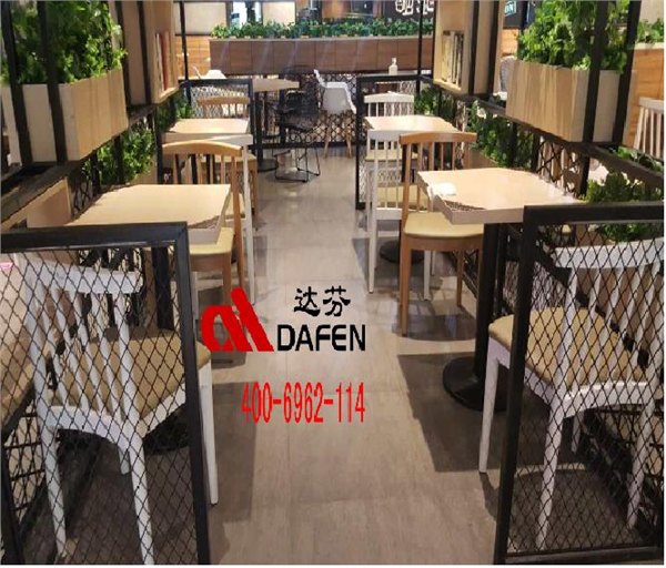 达芬家具餐厅卡座桌椅定制4006962114