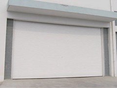平板抗风型彩钢电动卷帘门