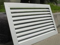 供应山东实惠的外墙专用防雨百叶窗：龙岩防雨百叶风