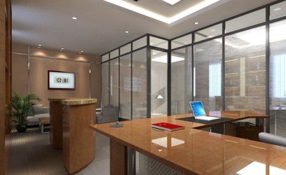 奉化专业办公室装修样板图