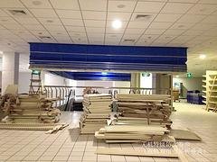 侧式防火卷帘——福建畅销无机特级防火卷帘（双轨双